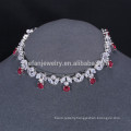 hot sale latest design garnet zc jewelry set